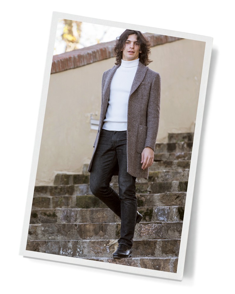 大人 メンズファッション モテる 色落ちテーパードデニム