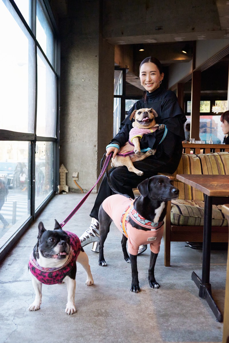 桐山マキ　保護犬