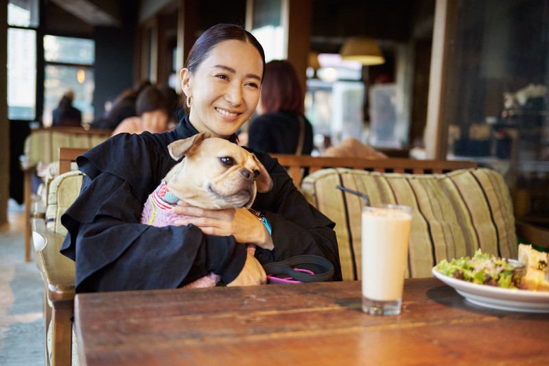 桐山マキ　保護犬