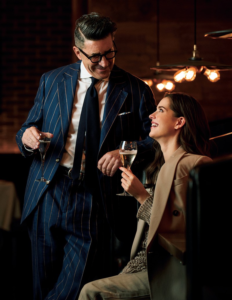 男性●スーツ63万2500円/ブルネロ クチネリ(ブルネロ クチネリ ジャパン)