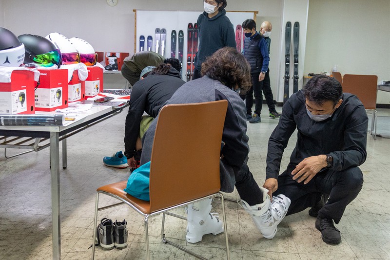 アトミック ブーツ 安比高原スキー場