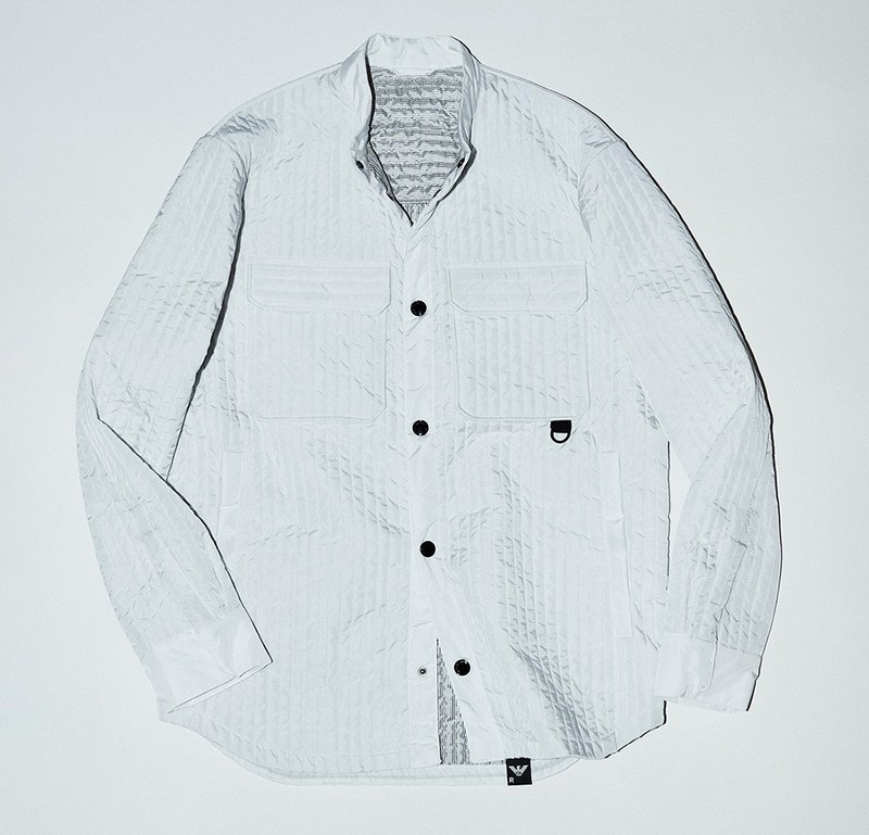 シャツジャケット9万1300円/エンポリオ アルマーニ(ジョルジオ アルマーニ ジャパン)