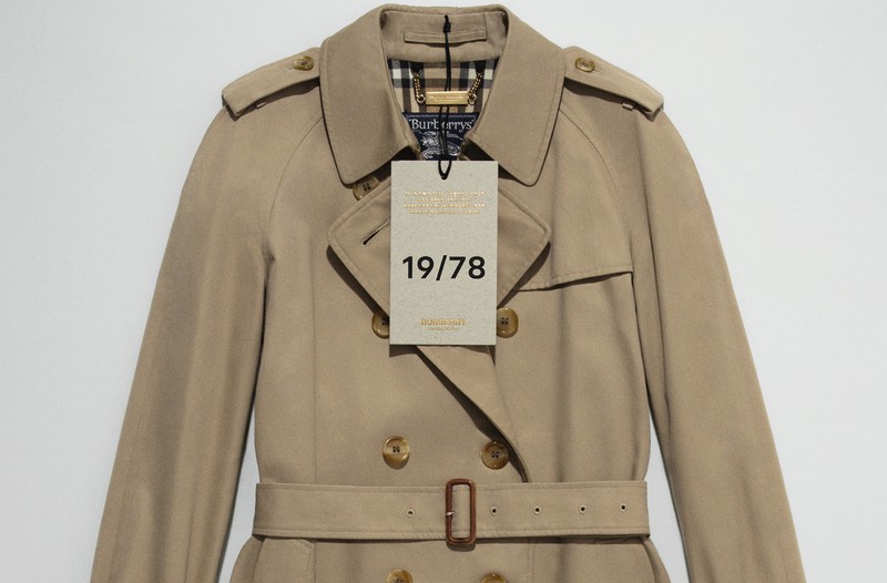 ▲ コート21万5600円/バーバリー(バーバリー・ジャパン)