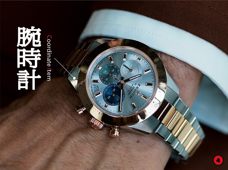 ▲ 「クロノマスター スポーツ」自動巻き、径41mm。10気圧防水。198万円/ゼニス