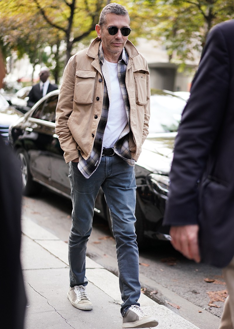 イタリア メンズファッション スナップ コーディネート イケオジ ちょい悪おやじ LEON 