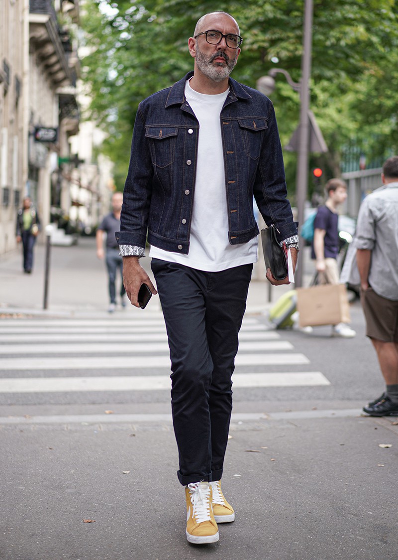 大人　男　ファッション　スナップ