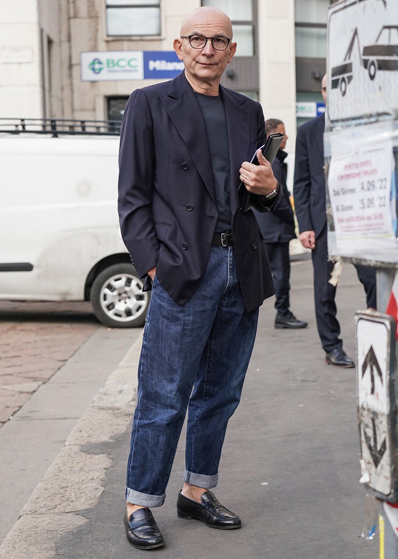 大人　男　ファッション　スナップ