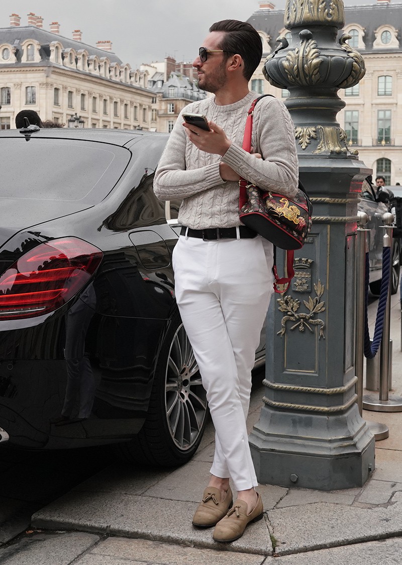 イタリア メンズファッション スナップ コーディネート イケオジ ちょい悪おやじ LEON 