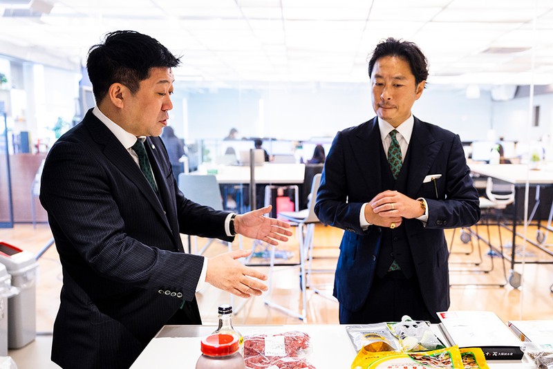 西原商会 業務用でもパッケージひとつからこだわることで、社員は自信を持ってセールスできると語る一将社長。