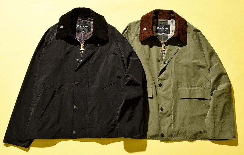 ▲ ブルゾン右 4万2900円/バブアー×シップス(シップス 銀座店)、左 4万1800円/バブアー × ビームス(ビームス公式オンラインショップ)