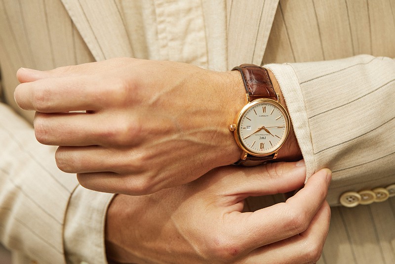 時計167万7500円/IWC
