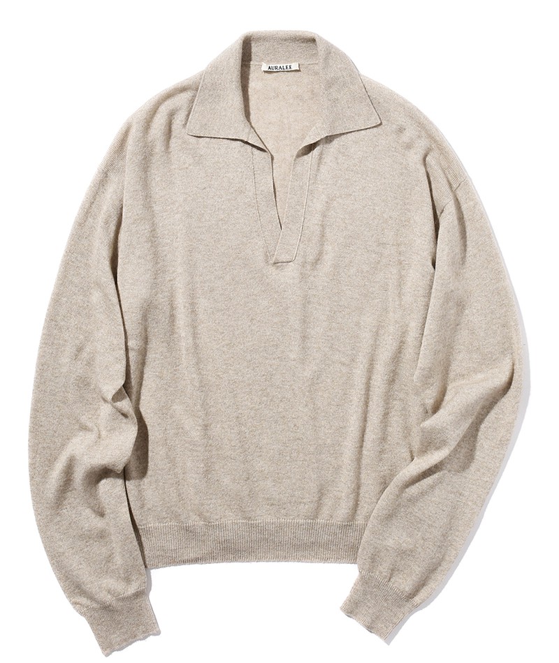 ▲ ニットポロ4万6200円/オーラリー