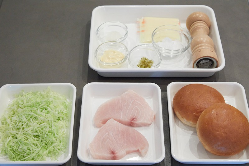 フィッシュバーガー 材料 レシピ 野本やすゆき