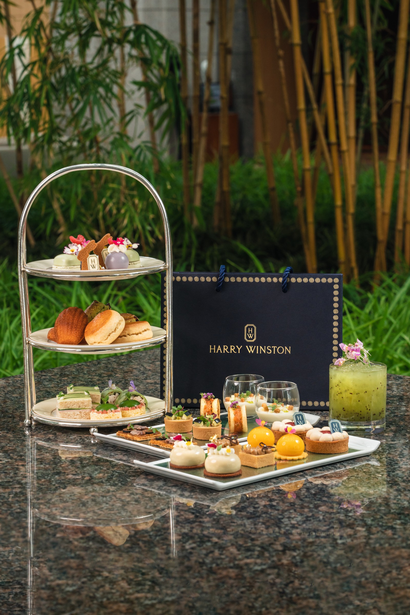 HARRY WINSTON “Tea in the Winston Garden”アフタヌーンティー