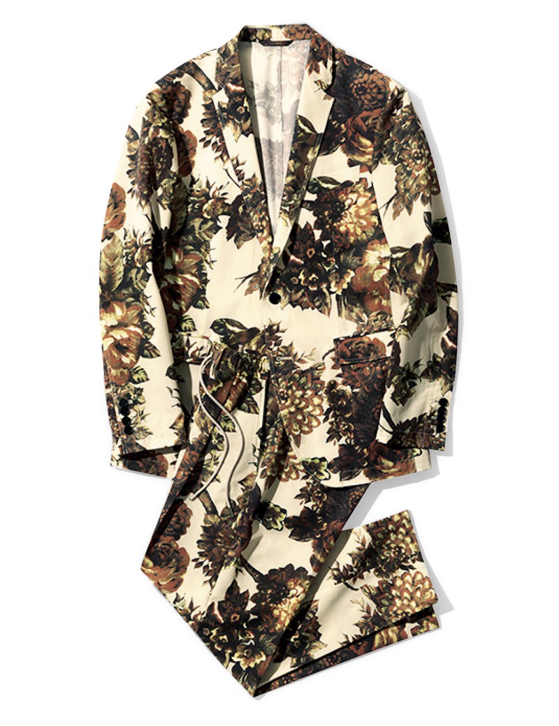 ジャケット5万8300円、パンツ3万6300円/ともにジョゼフ(オンワード樫山 お客様相談室)