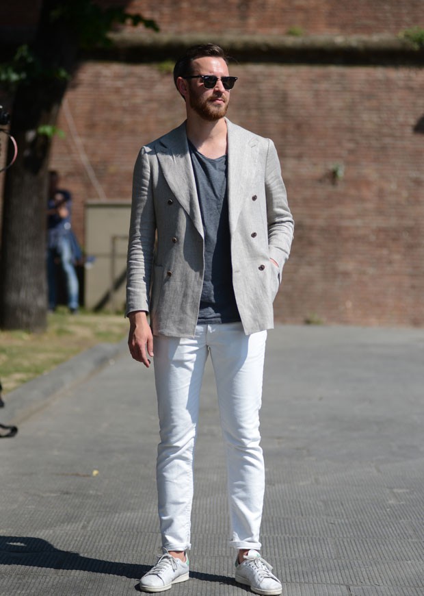 メンズコーデ海外スナップ