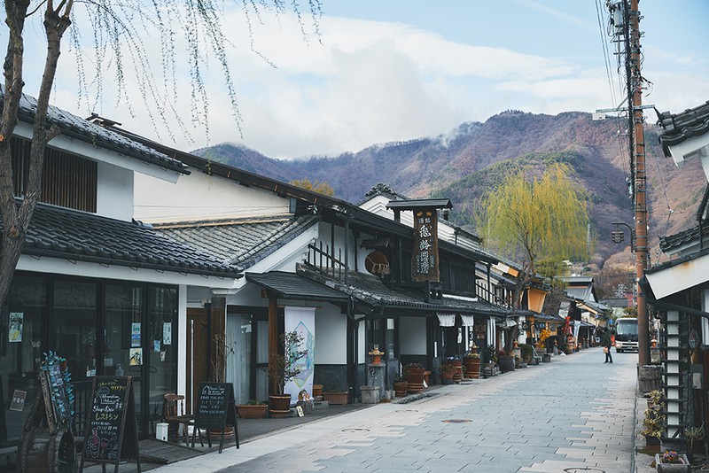 北国街道・柳町　情緒ある街並み