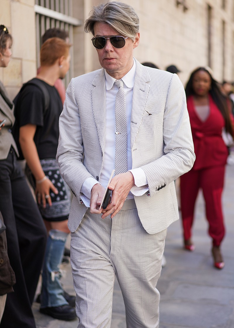 イタリア メンズファッション スナップ コーディネート イケオジ ちょい悪おやじ LEON 