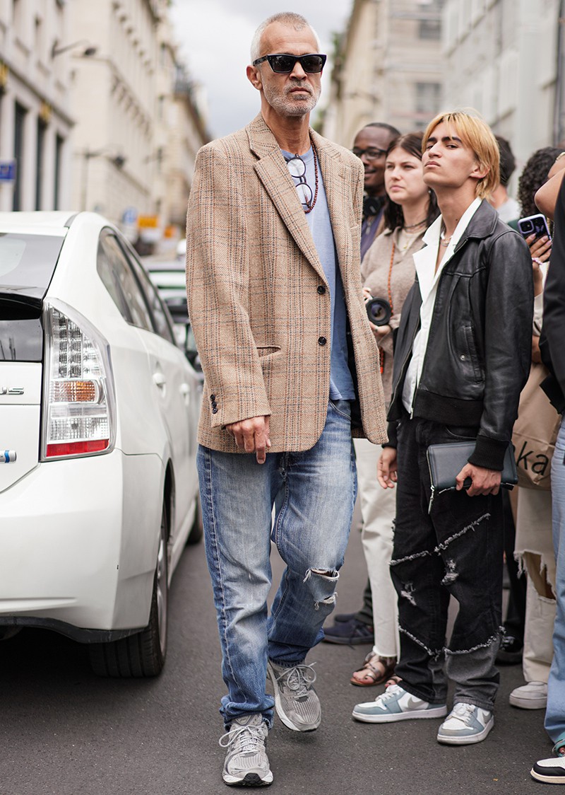 イタリア メンズファッション スナップ コーディネート イケオジ ちょい悪おやじ LEON 