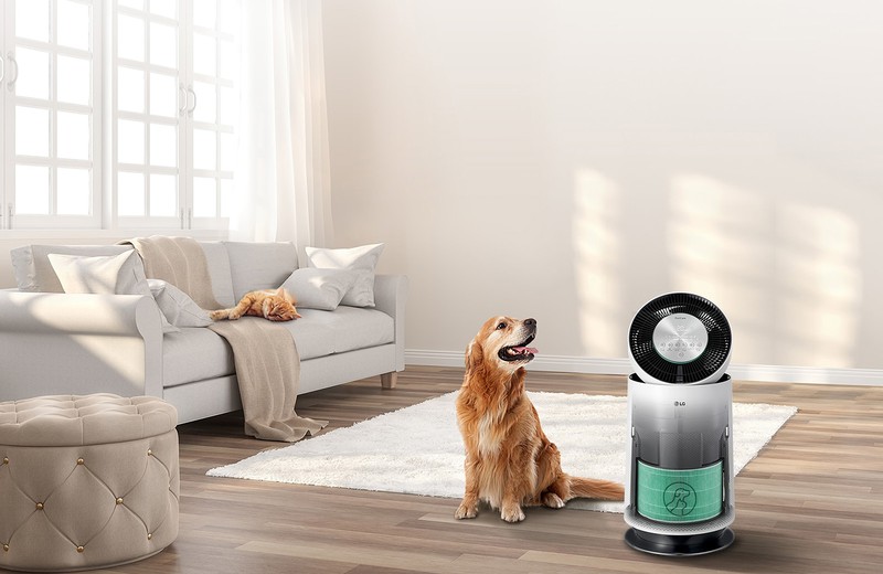 「LG PuriCare Pet(シルバー)」オープン価格/LG(LGエレクトロニクス・ジャパン)