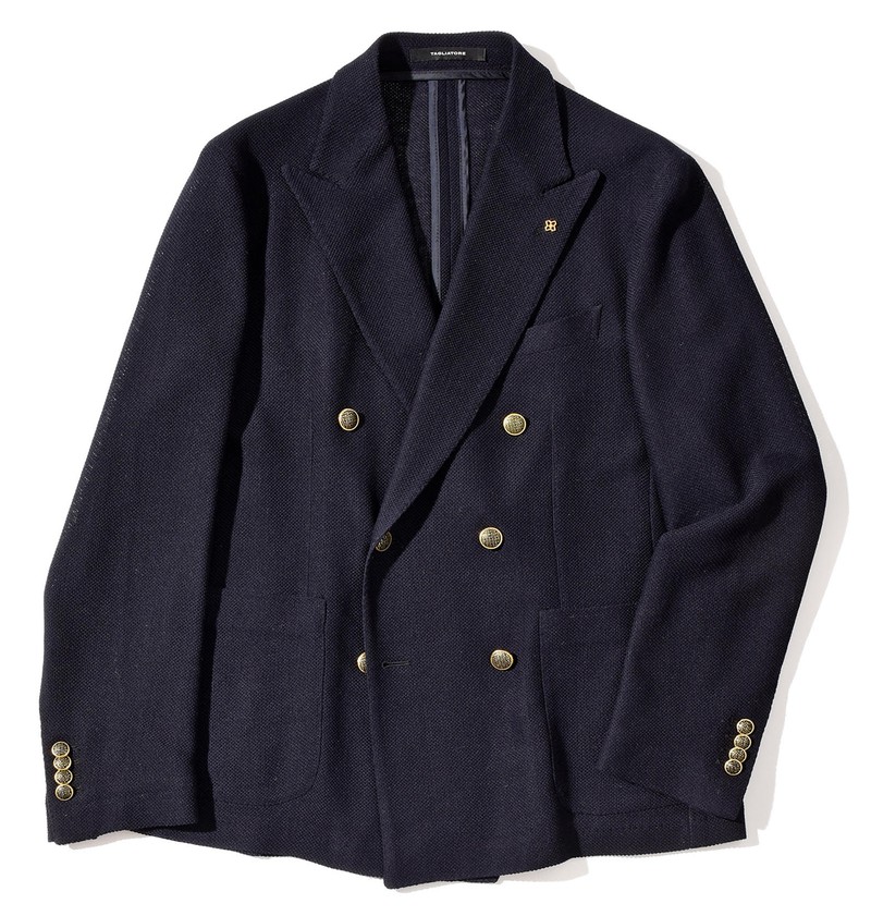 ▲ ジャケット10万7800円/タリアトーレ(トレメッツォ)