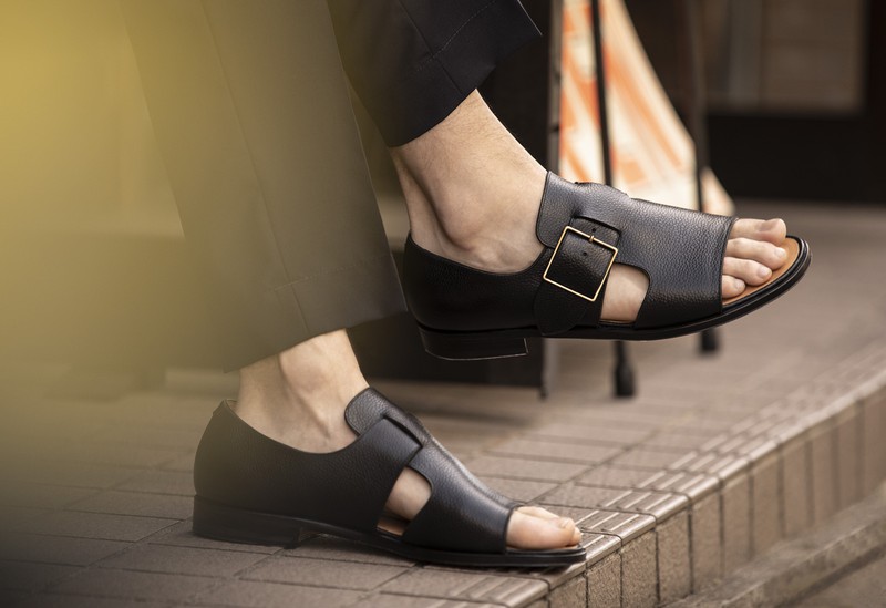 ▲ サンダル9万6800円/フラテッリ ジャコメッティ(ウィリー)