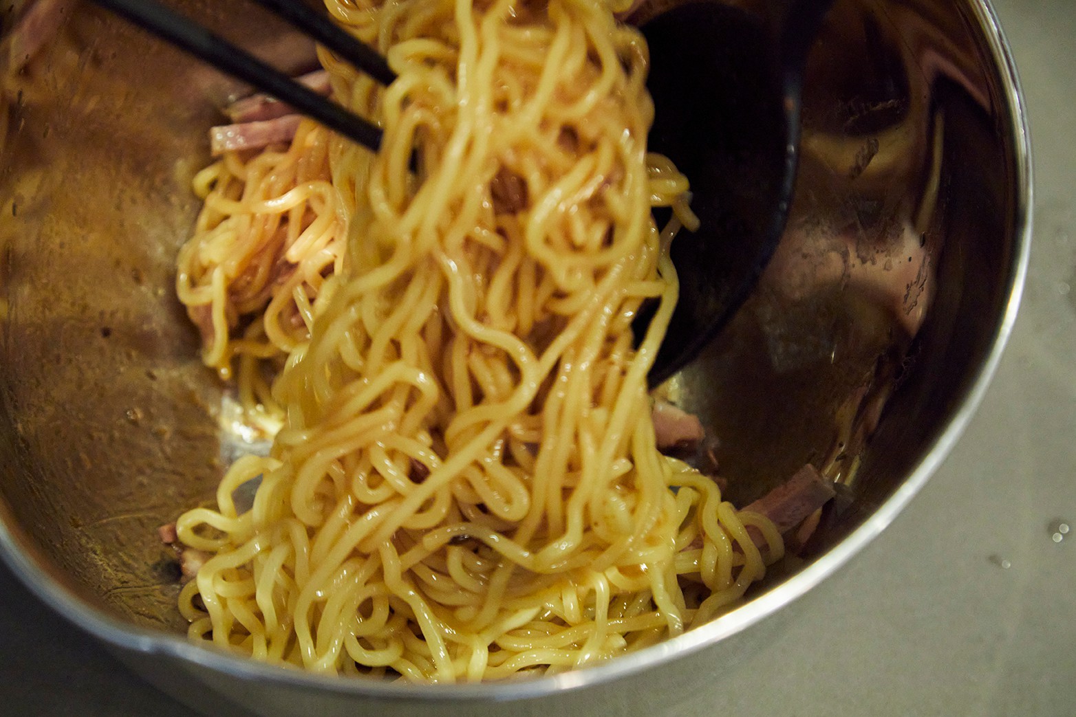 まぜそば　和え麺　レシピ