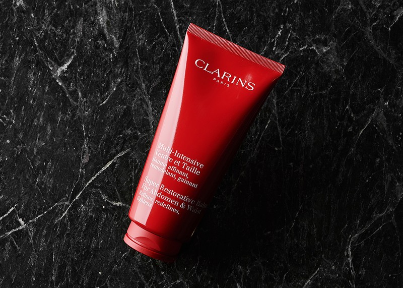 「クラランス スープラ アブドウエスト ボディバーム」（200ml）1万4300円