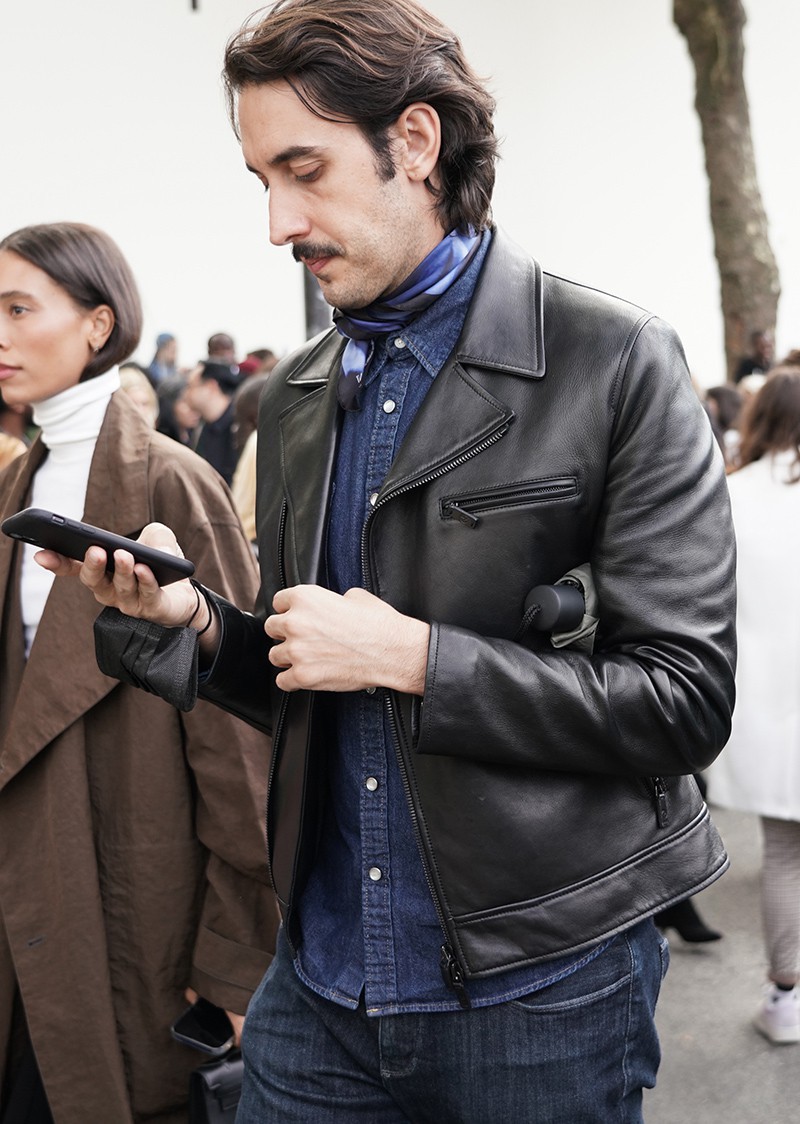 メンズコーデ海外スナップ