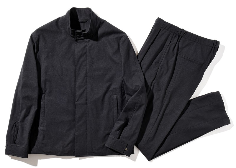 ▲ ブルゾン4万4000円、パンツ2万7500円/ともにランバン コレクション(ランバン コレクション 表参道店)