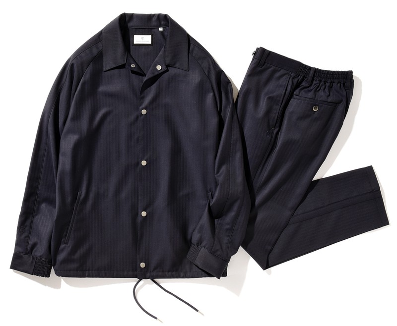 ▲ ブルゾン6万2700円、パンツ3万5200円/ともにコロニー クロージング(バインド ピーアール)