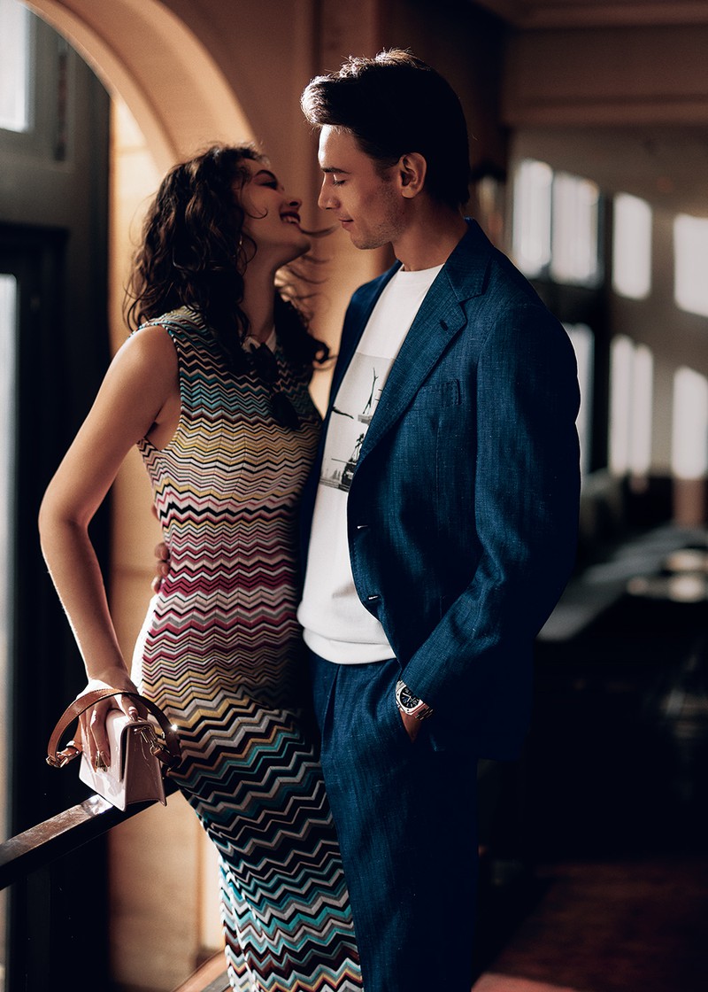 スーツ17万6000円/ガボ(ビームス 六本木ヒルズ)