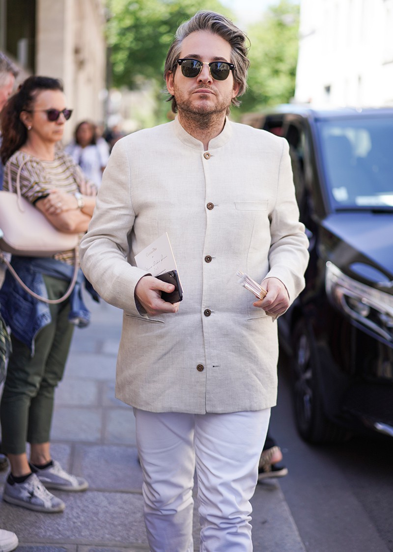 イタリア メンズファッション スナップ コーディネート イケオジ ちょい悪おやじ LEON 