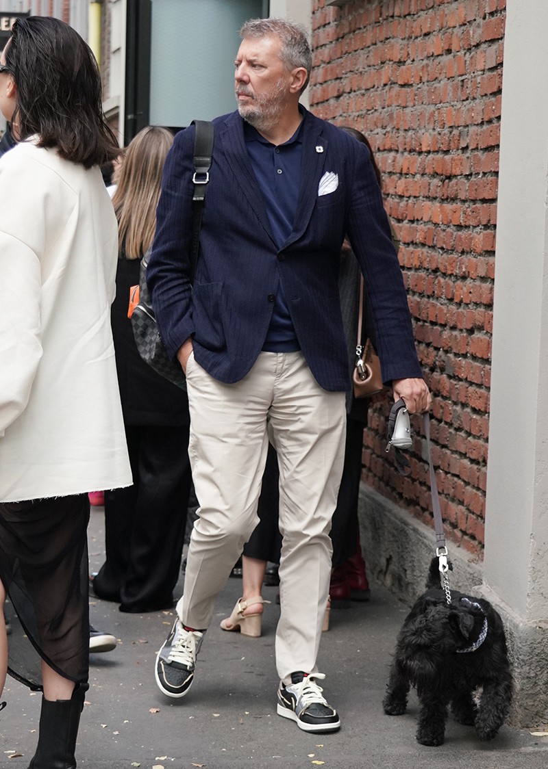 イタリア メンズファッション スナップ コーディネート イケオジ ちょい悪おやじ LEON