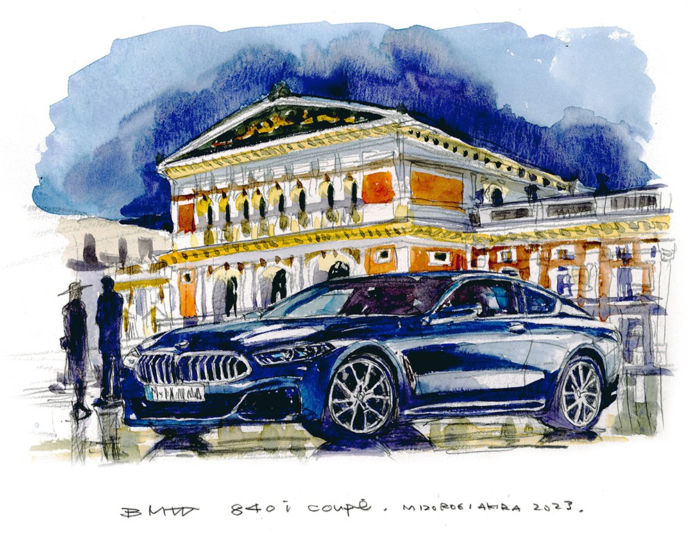 イラスト 溝呂木 陽 BMW