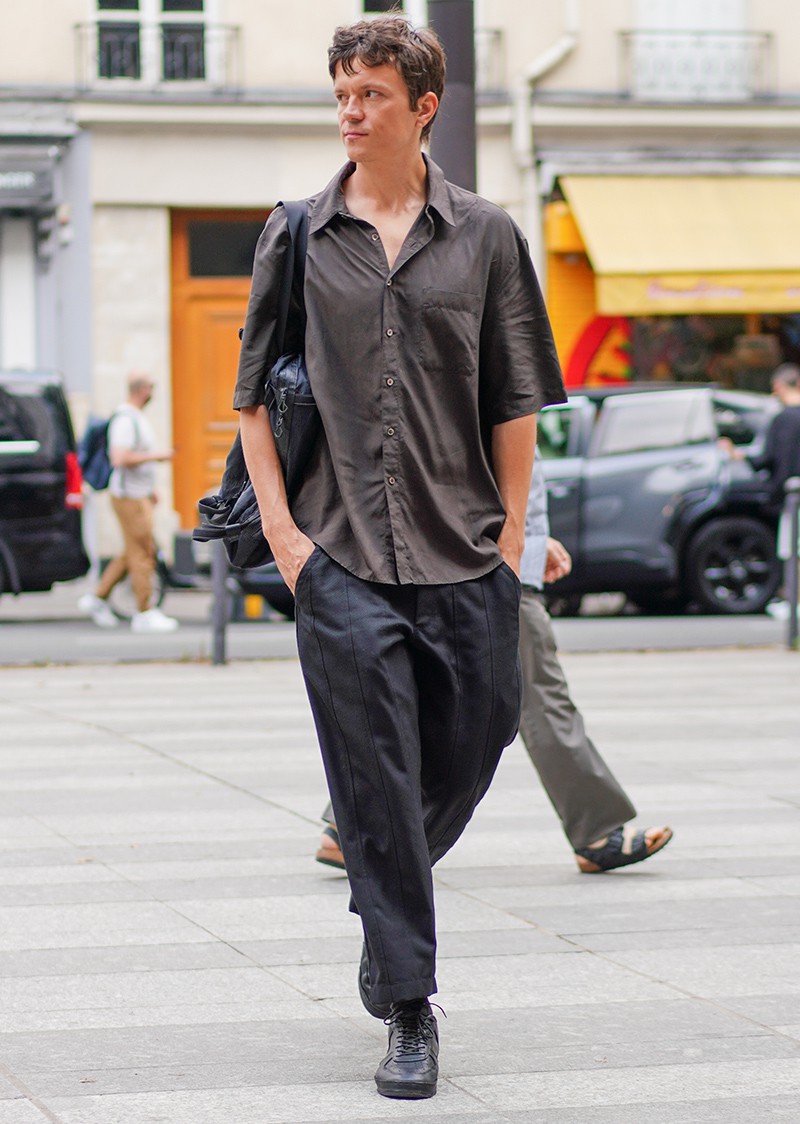 イタリア メンズファッション スナップ コーディネート イケオジ ちょい悪おやじ LEON