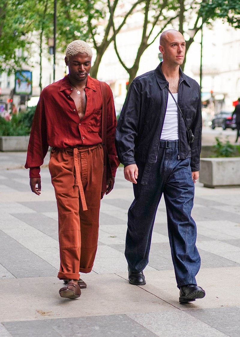 イタリア メンズファッション スナップ コーディネート イケオジ ちょい悪おやじ LEON 