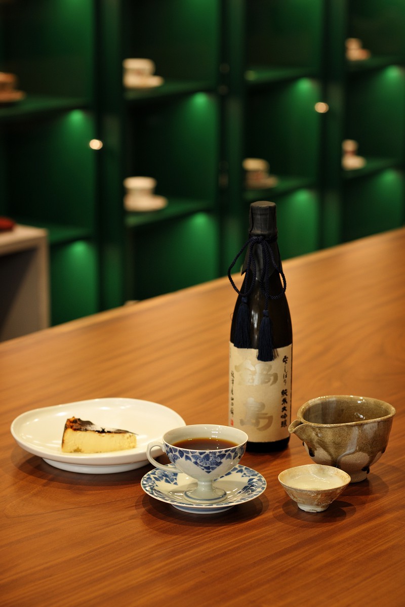 鍋島 草庵 富久千代 カフェ