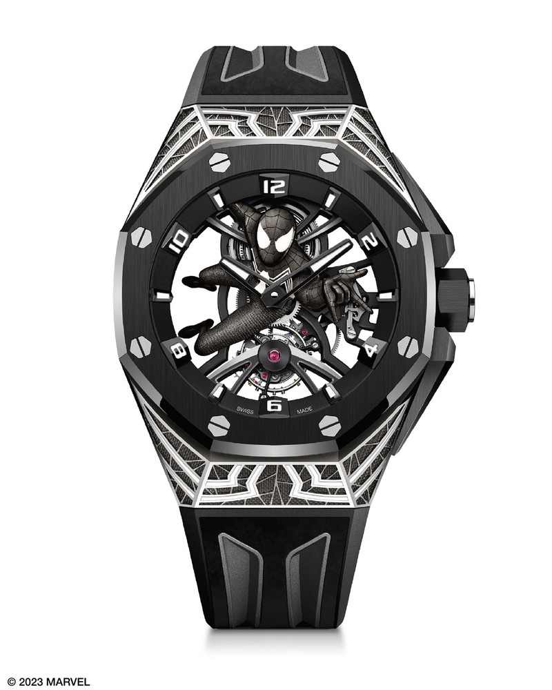 値下げ！激レア！非売品スパイダーマン2腕時計 オーデマ ピゲ×マーベルのコラボ第2弾はスパイダーマン！──GQ