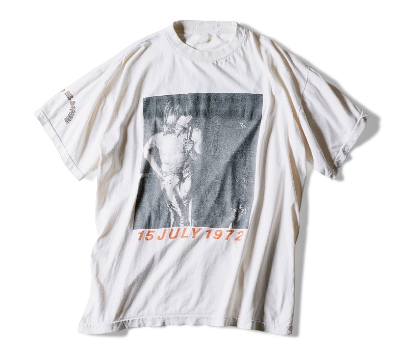 「イギー・ポップのヴィンテージTシャツ」