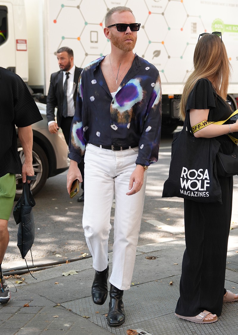 イタリア メンズファッション スナップ コーディネート イケオジ ちょい悪おやじ LEON