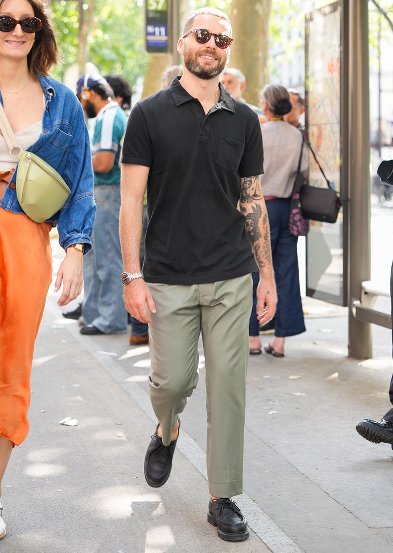 イタリア メンズファッション スナップ コーディネート イケオジ ちょい悪おやじ LEON