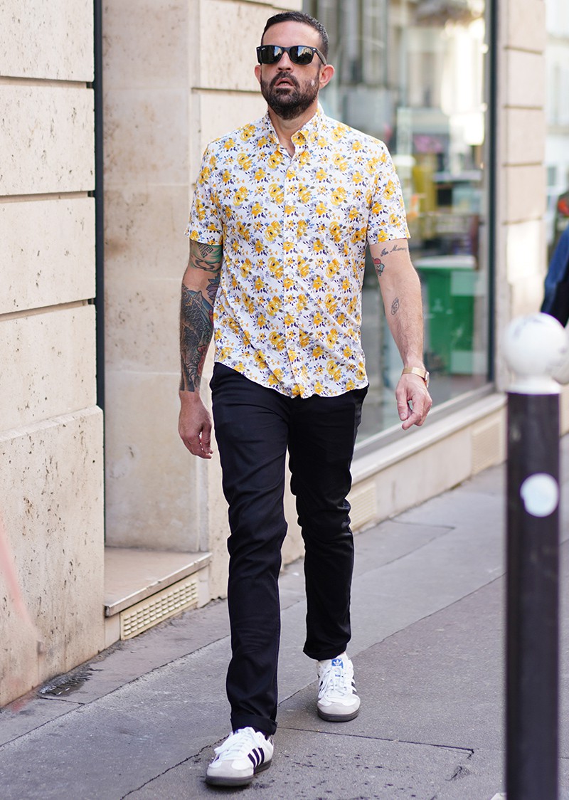 イタリア メンズファッション スナップ コーディネート イケオジ ちょい悪おやじ LEON