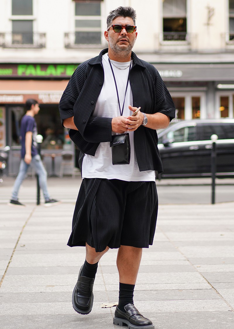 イタリア メンズファッション スナップ コーディネート イケオジ ちょい悪おやじ LEON 