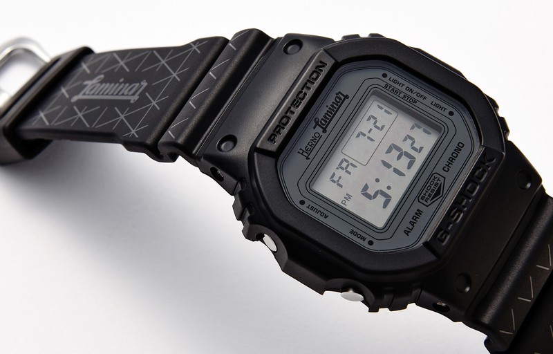 ▲ 時計2万9700円／ヘルノ ラミナー G ショック（ヘルノ・ジャパン）