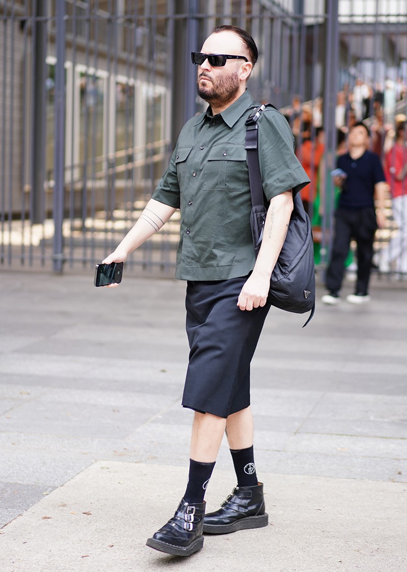 イタリア メンズファッション スナップ コーディネート イケオジ ちょい悪おやじ LEON 