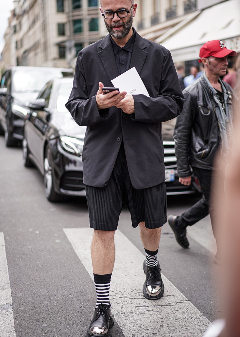 イタリア メンズファッション スナップ コーディネート イケオジ ちょい悪おやじ LEON