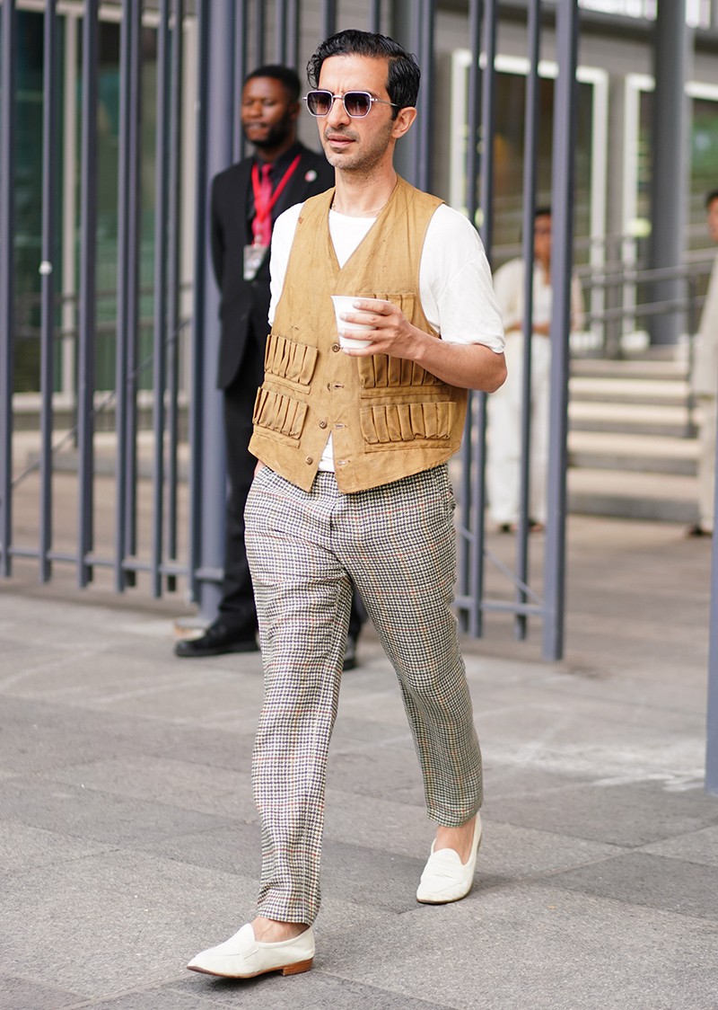 イタリア メンズファッション スナップ コーディネート イケオジ ちょい悪おやじ LEON