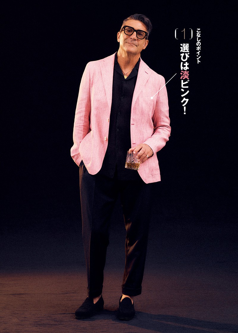 ジャケット10万3400円/タリアトーレ(パリゴ松山店)