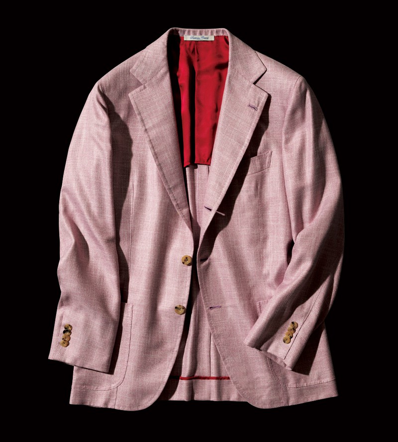 ▲ ジャケット66万円/サルトリア チャルディ(日本橋三越本店)